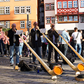 Trio an der Krmerbrcke